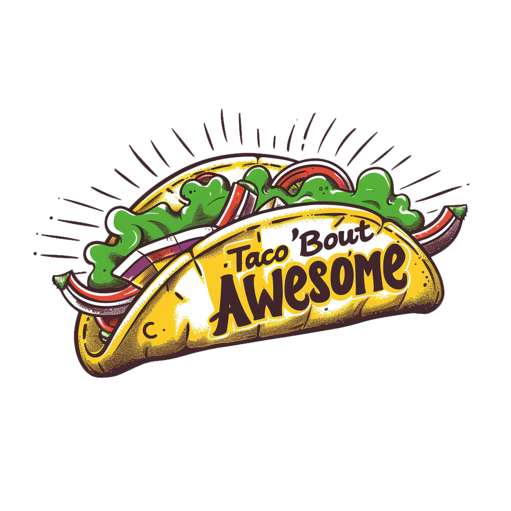 Taco 'Bout Awesome Unisex Funny Food T-Shirt