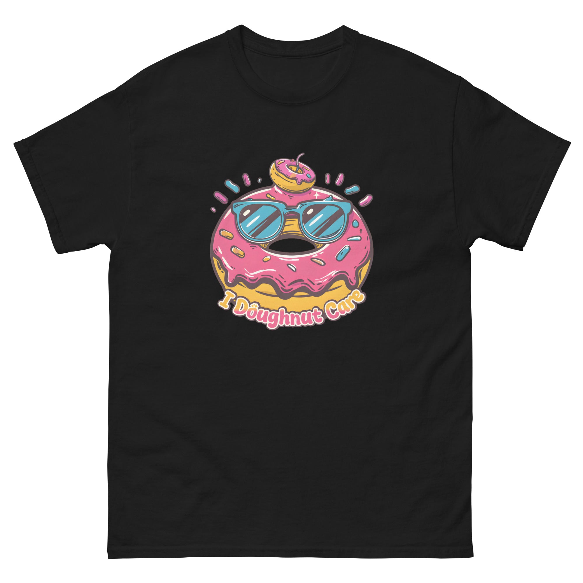 I Doughnut Care Unisex Funny Food T-Shirt