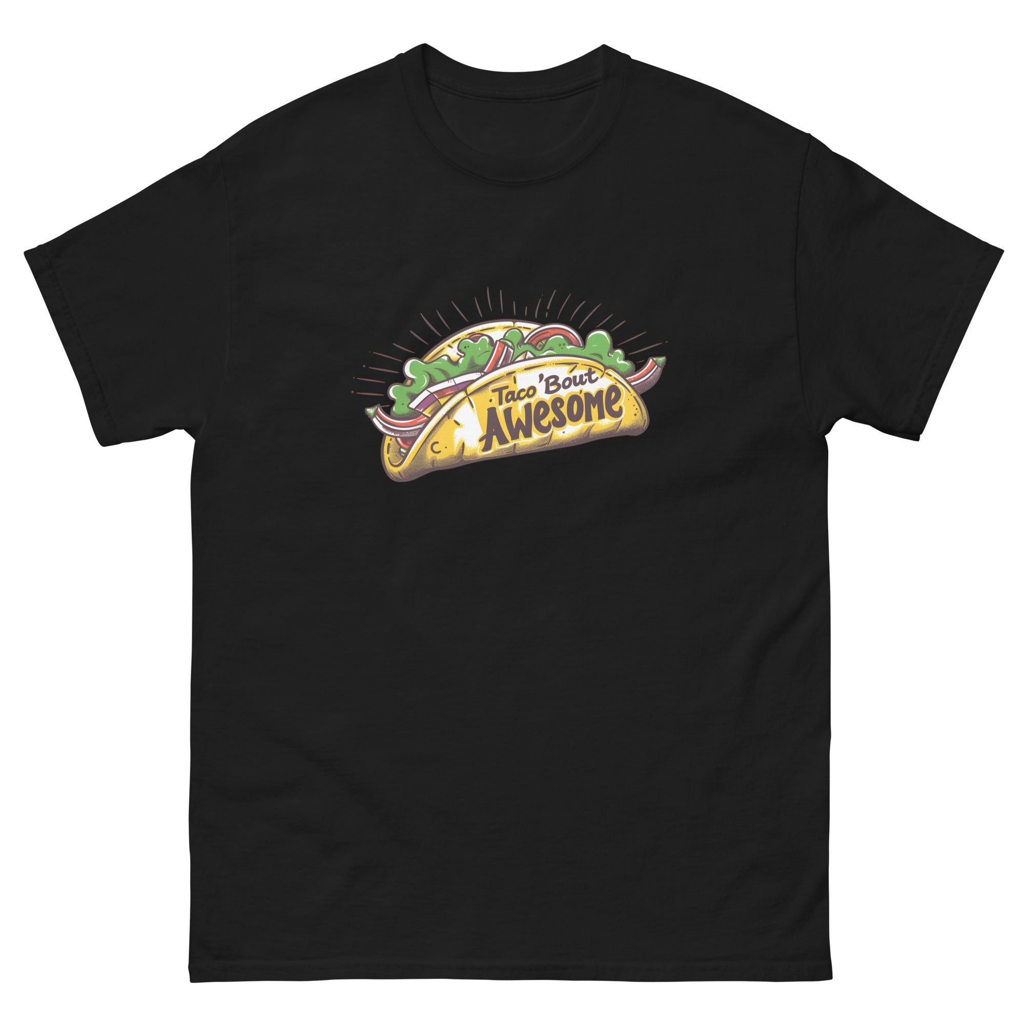 Taco 'Bout Awesome Unisex Funny Food T-Shirt