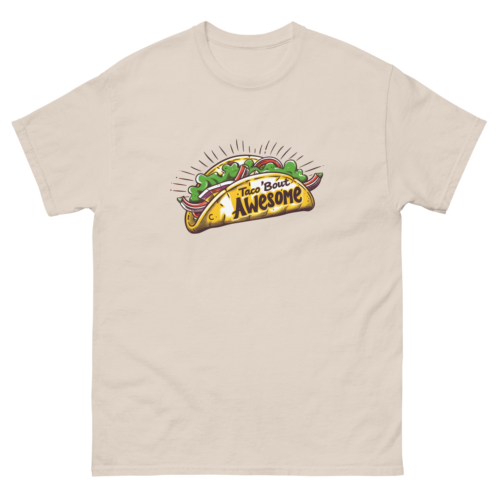 Taco 'Bout Awesome Unisex Funny Food T-Shirt