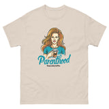 Parenthood Powered by Coffee Unisex Funny Mom T-Shirt