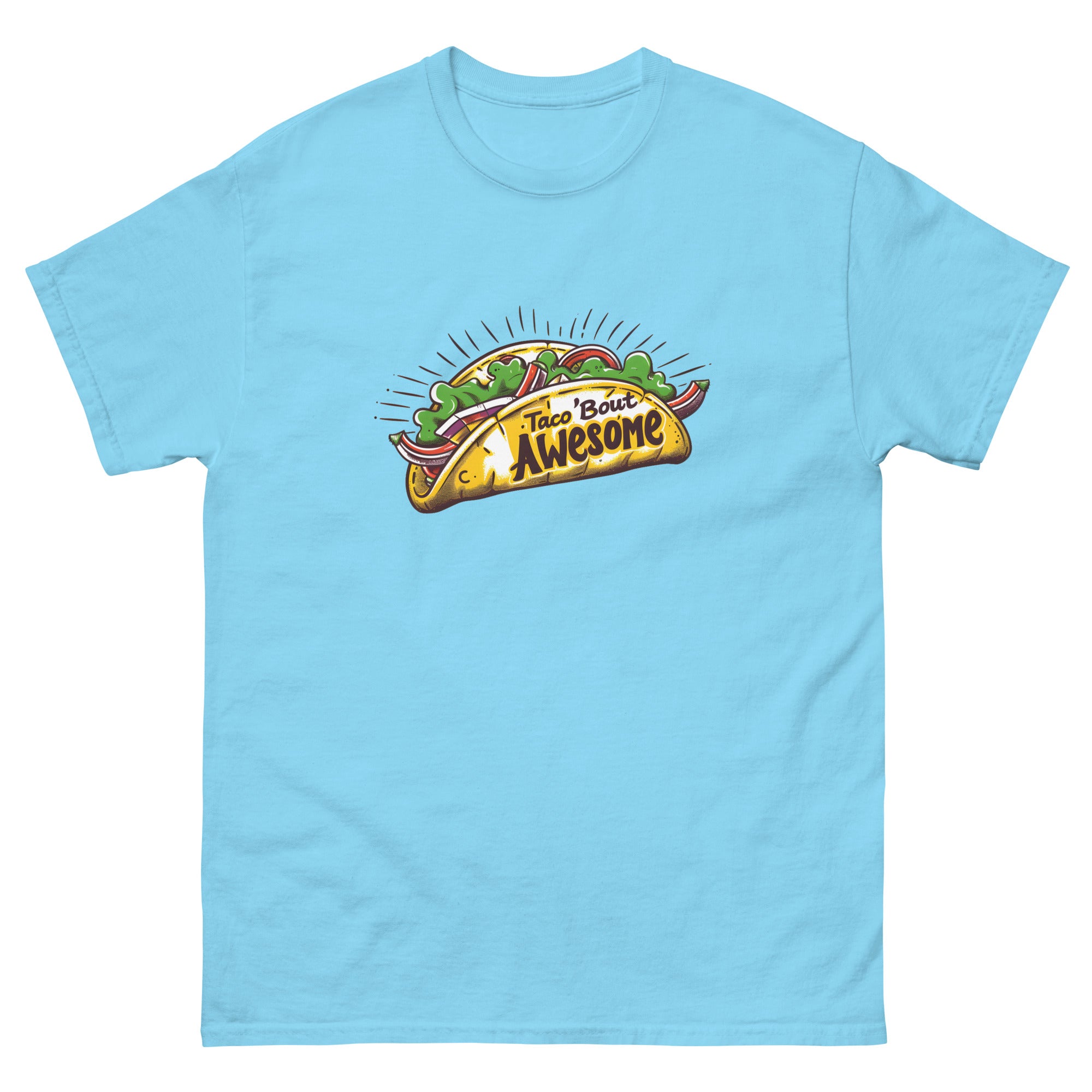 Taco 'Bout Awesome Unisex Funny Food T-Shirt