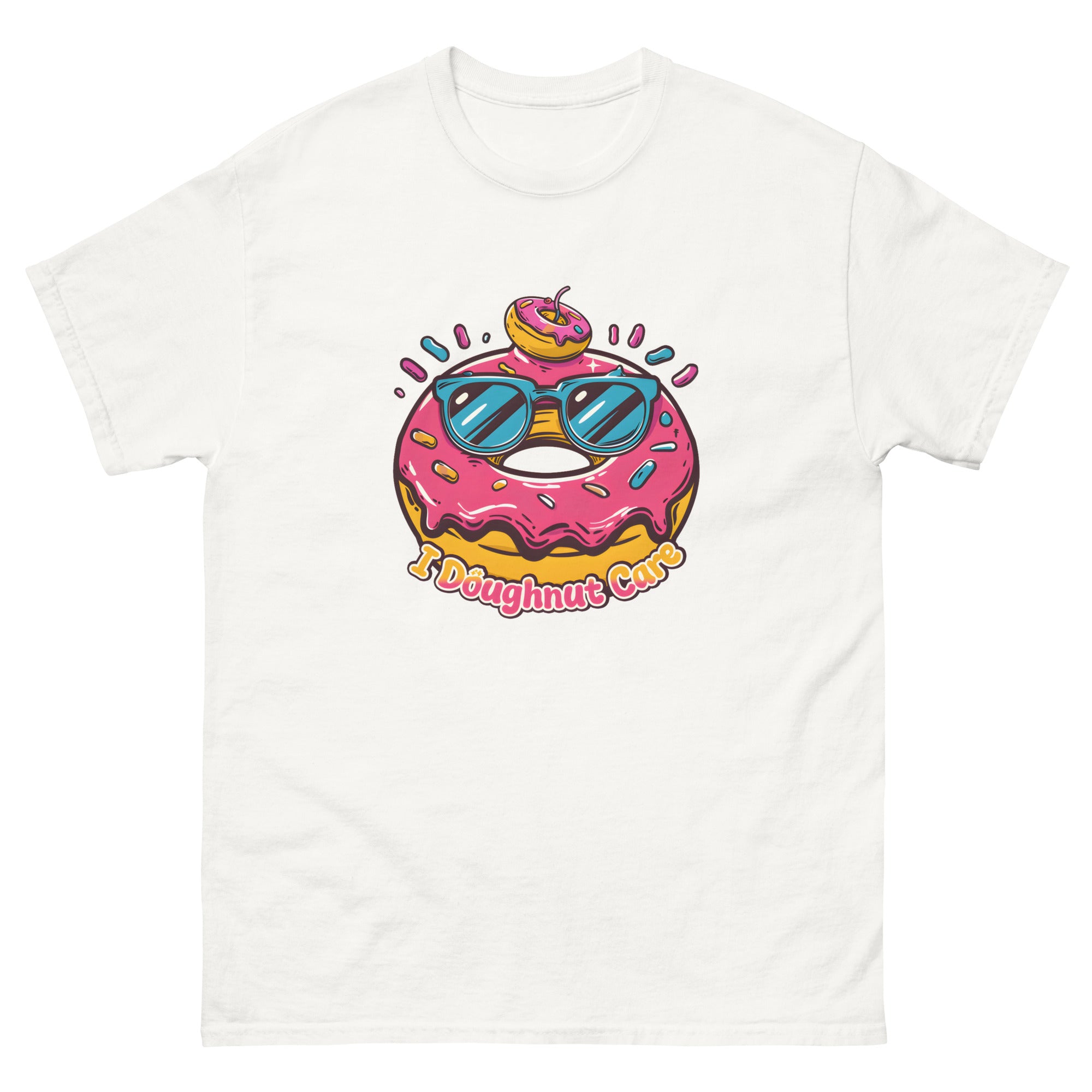 I Doughnut Care Unisex Funny Food T-Shirt