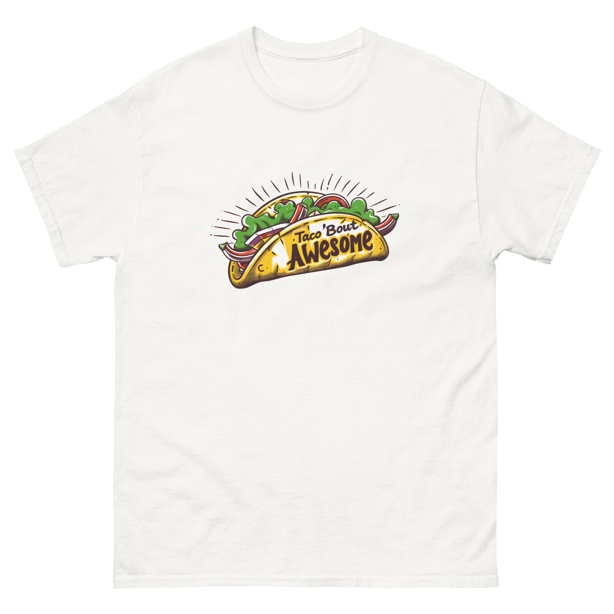 Taco 'Bout Awesome Unisex Funny Food T-Shirt